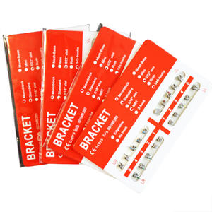 Supports orthodontiques dentaires Brace Mini Roth 022 Fente 3 crochets Métal - Product Image 2