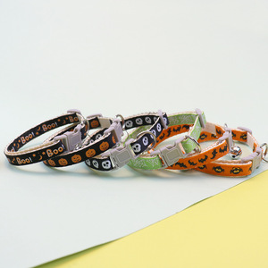 Collier pour animaux de compagnie, dessin animé, Halloween, Noël, avec clochette douce, boucle de sécurité réglable, pour chaton, chiot, petit <span class=keywords><strong>chien</strong></span>, accessoires pour le cou - Product Image 3