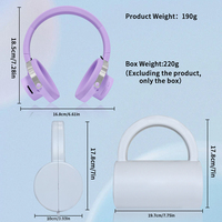 Nouveau produit casque casque supra-auriculaire sans fil type-c avec microphone veille ultra-longue HiFi de jeu de sport pour téléphones mobiles