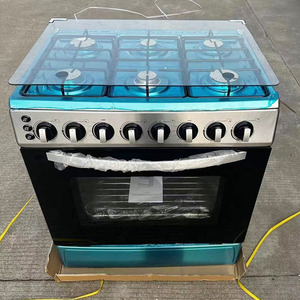 Nieuw design groothandelsprijs delicaat uiterlijk ingebouwde keuken kookapparatuur staande 6-pits gasfornuis met oven - Product Image 2