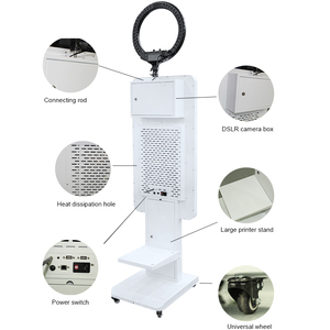 Machine photomaton à écran tactile LCD de 21,5 pouces pour mariage, fête, selfie, appareil <span class=keywords><strong>photo</strong></span> reflex numérique, miroir magique, photomaton, entrepôt américain - Product Image 5