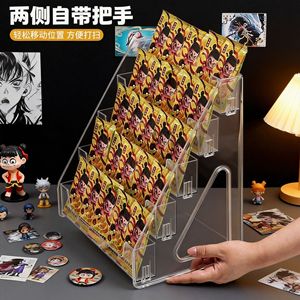 Transparent Acrylic Storage Rack Tiered Display <b>Shelf</b> With Drawers For Skincare Toys <b>Desktop</b> Organizer - Product Image 1