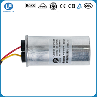 Condensateur à film époxy CBB65 25-50uf 450V en aluminium pour climatiseur, fourni directement par l'usine DAZHAO, certifié CE CQC TUV