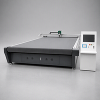Máquina de Corte Plana Automática CNC TC con Proyector de Patrones para Tablero KT, Cartón Corrugado, Caja, Troqueladora Digital, Plotter de Corte