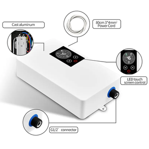 2025 thương hiệu thương mại tốt nhất tức thời Máy nước nóng điện dẫn kiểm soát cơ học cao cho các hộ gia đình khách sạn ROHS chứng nhận - Product Image 2