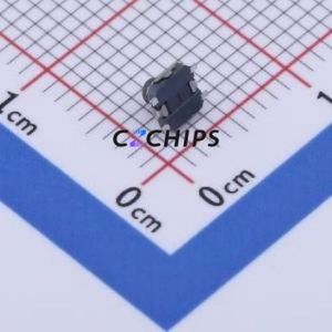 YTSA007A0252501B Tactile Switch SMD Switch Single Pole Single Throw Round Button 2.5N Vertical Mount - Product Image 2