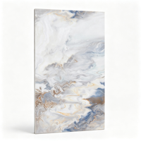 Panneau mural en PVC moderne de haute qualité avec effet marbre UV, résistant à l'humidité et à l'eau, WPC pour la décoration des salons et des salles à manger d'hôtel