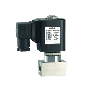 Válvula solenoide electromagnética de alta presión y baja potencia IP65 AC230V de acero inoxidable de 1/4 '3/8' - Product Image 2