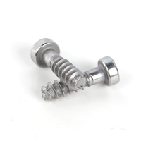 Douille hexalobulaire 20mm ISO/DIN vis à métaux personnalisable OEM tête basse roulement à filetage fin pour bois acier inoxydable