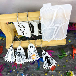 Moule de moulage en résine de silicone fait main Kingnoo, forme irrégulière, 1 pièce, style DIY, ornements décoratifs, outils de pâtisserie, en stock Hebei - Product Image 2