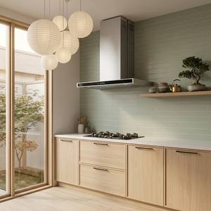 Prix de gros <span class=keywords><strong>Hotte</strong></span> de cuisine intelligente en forme de T <span class=keywords><strong>Hotte</strong></span> de cuisine <span class=keywords><strong>suspendue</strong></span> à levage d'îlot de plafond à haute puissance pour hôtels et ménages - Product Image 1