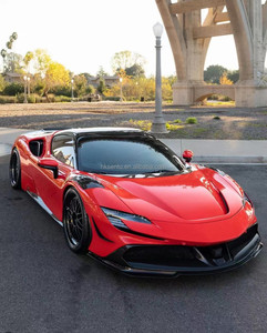 ชุดแต่งรอบคันสำหรับ SF90 Stradale รุ่นที่ 1 ปี 2019- ชุดแต่งใหม่สไตล์ R คาร์บอนไฟเบอร์  ลิ้นหน้า สเกิร์ตข้าง ดิฟฟิวเซอร์ สปอยเลอร์ - Product Image 4