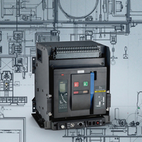 Disjoncteur universel intelligent ACB LVMA LMW1-2000 de haute qualité, 2000A, AC 400V/690V, 50Hz, capacité de coupure 16kA