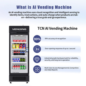 Máquina Expendedora Inteligente TCN con IA, Máquina Expendedora de Bebidas Frías y Alimentos Frescos con Tecnología de Reconocimiento Visual por IA - Product Image 5