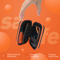 Étui Yinke EVA pour SanDisk Extreme Pro/SanDisk Extreme Portable SSD externe voyage étui dur housse de protection sac de rangement
