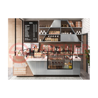 Équipement pour cafés et restaurants, équipement pour bars à thé au lait, conception et fourniture de comptoirs