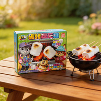 Guimauves géantes en gros pour barbecue, saveur vanille Halal, pour S'mores, bonbons mous en vrac