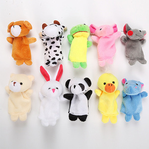 10 Estilos de Marionetas de Peluche de Animales, Marionetas de Dedo de Animales de Peluche <span class=keywords><strong>para</strong></span> la Educación de los Niños - Product Image 4