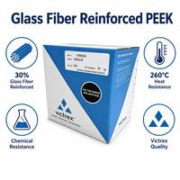 Granulés de PEEK en gros, 30 % fibre de verre, haute température, qualité huile et gaz, pour l'étanchéité des outils de forage, OEM