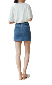 Latest 2024 Most Stylish Skirt Pants Denim <b>Jeans</b> Long <b>Jeans</b> Stretch Dress for Young <b>Girls</b> - Product Image 6