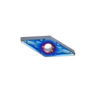 Plaquettes de tournage en carbure de tungstène nano-revêtu bleu Jeekvisen VNMG160408-MA, outil de fraisage CNC, plaquette d'insertion pour machine-outil, revêtement CBN, boîte de 500g - Product Image 6