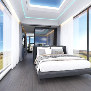 Casa contenedor de acero prefabricada moderna de lujo Hotel de cápsula espacial de alta gama inspirado en centro comercial de oficina al aire libre y uso en hospitales - Product Image 2