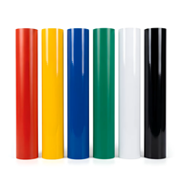 Vinilo Adhesivo Polimérico de Color al por Mayor en Rollo para Corte, Ideal para Pósteres y Señalización