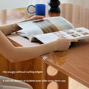 Film protecteur transparent CHOOWIN pour meubles, résistant à la chaleur, imperméable, auto-adhésif pour table à manger, table basse, marbre, cuisinière, dalle de roche - Product Image 4