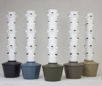 Système d'agriculture verticale hydroponique multicouche de haute qualité pour la laitue, avec matériau ABS et caractéristiques de culture facilitée