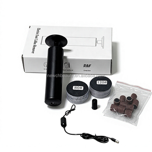 Lime à callosités électrique rechargeable 14800 tr/min avec papier de verre remplaçable pour soins personnels, peaux mortes et talons fendillés - Product Image 2