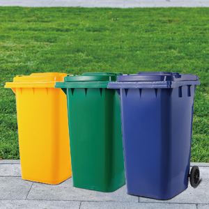 Bac <span class=keywords><strong>à</strong></span> poussière rectangulaire personnalisé de 120l pour <span class=keywords><strong>plantes</strong></span> sanitaires, recyclage de grande capacité, petite poubelle d'<span class=keywords><strong>extérieur</strong></span> - Product Image 1