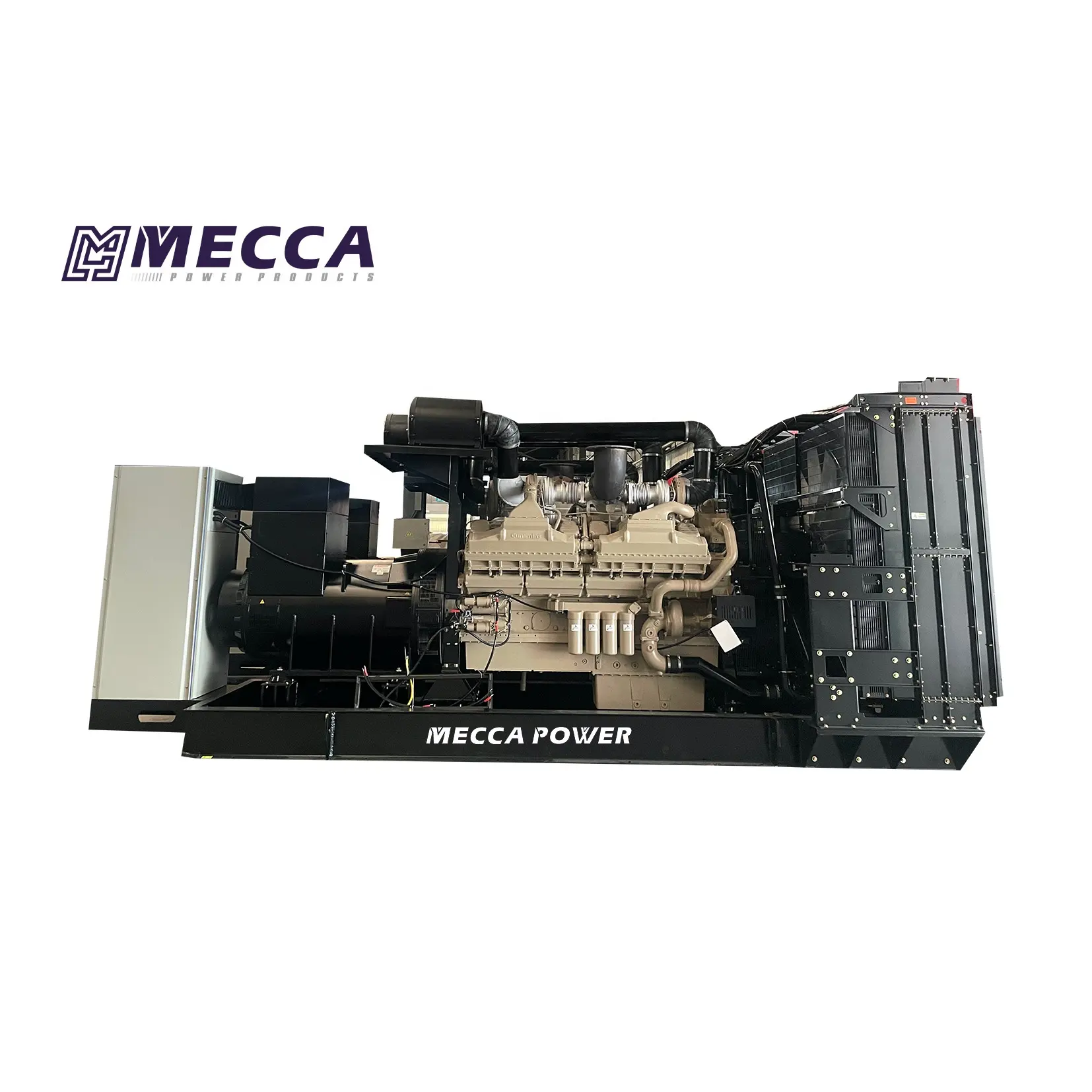 Mecca Power 2500/2600/2700kva 2000/2100/2200kw generador diesel industrial de alta capacidad motor Cummins para construcción
