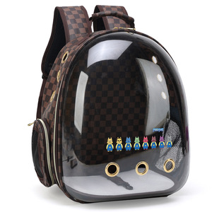 Cat bag, pet <b>backpack</b>, portable transparent bag for dogs and cats, universal space bag - Product Image 4