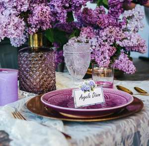 Tarjeta de lugar de mesa con ajuste perfecto plegado para Decoración de mesa para bodas, fiestas y suministros para eventos - Product Image 4