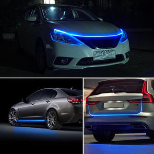 Bande lumineuse LED 12V pour capot de voiture, lumière ambiante flexible, lampe décorative universelle pour voiture, lumière de jour pour voiture - Product Image 4