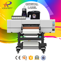 Imprimante UV DTF professionnelle 60cm autocollants UV 3D Crystal PET AB Film et stratification tout en un Machine