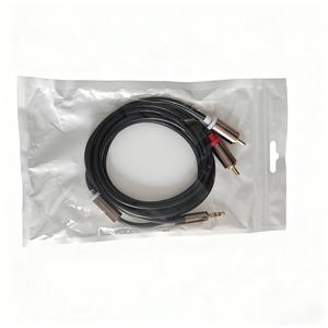 Conector de enchufe de 3,5mm de alta calidad <span class=keywords><strong>a</strong></span> <span class=keywords><strong>cable</strong></span> de audio estéreo <span class=keywords><strong>macho</strong></span> <span class=keywords><strong>2</strong></span> <span class=keywords><strong>RCA</strong></span> - Product Image 6