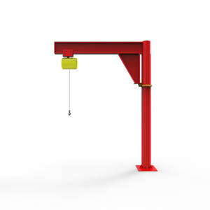 <span class=keywords><strong>Crane</strong></span> lengan putar 0,125 Ton - 5 Ton dengan kontrol nirkabel, kolom lengan ayun, pengangkat rotasi elektrik, <span class=keywords><strong>crane</strong></span> kantilever yang dipasang di lantai. - Product Image 2