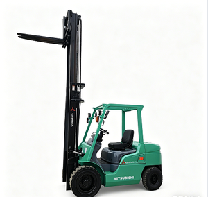 Chariot élévateur Mitsubishi 30 en parfait état de marche, 3 tonnes, 4,5 mètres, avec 3 niveaux, chariot élévateur diesel - Product Image 1