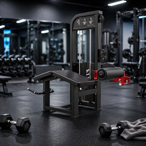 Machines de musculation à sélection de charges pour extensions de jambes et curls <span class=keywords><strong>couché</strong></span>, équipement commercial, vente en gros, machine à curls pour jambes de gym - Product Image 4