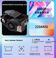 Support réglable à 360 ° BT5 Smart 5G WiFi Projecteur 4k Auto Focus Auto Keystone Video Beamer Projecteur de film extérieur pour la maison