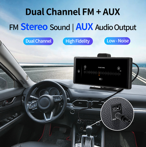 <span class=keywords><strong>Camera</strong></span> Hành Trình 4K Android Ô Tô Âm Thanh Nổi Di Động 10.26 Inch Máy Quay Kép ADINKAM Có Dây AUX Di Động Carplay - Product Image 6