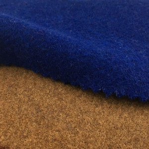 Bán buôn Trắng boucle Merino dệt kim Poly Viscose <span class=keywords><strong>Polyester</strong></span> 100% len len Tweed vải cho áo cho nam giới phù hợp với Len mũ - Product Image 1