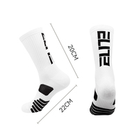 Vente en gros Elite Rembourré Running Chaussettes Athlétiques Coussin Homme Chaussettes de Basketball