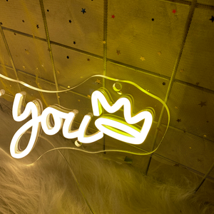 Letrero de Neón LED Personalizado, Decoración de Pared con Logotipo Personalizado, Ideal para el Hogar, la Oficina, Tiendas, Bodas y Fiestas de Cumpleaños, 12V DC para Exteriores - Product Image 3