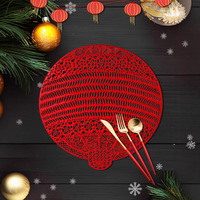 Nouveau Tapis de Table Dragon Moderne en PVC, Résistant à la Chaleur et Écologique, Idéal pour la Maison, la Cuisine, l'Hôtel, le Restaurant et les Décorations de Noël