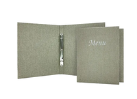 Porte-menu en cuir PU de haute qualité, format légal, restaurant, classeur à 3 anneaux, menus de restaurants, dossier de menu
