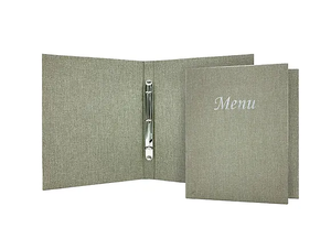 High Quality PU <b>Leather</b> Legal Size Menu Cover Restaurant 3 Ring Binder Menus Restaurants Menu Book <b>Folder</b> - Product Image 2