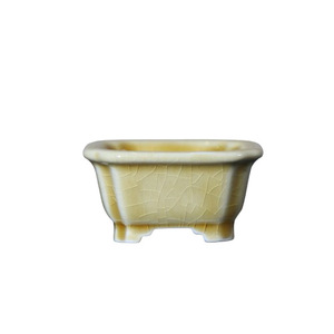 Maceta Pequeña Cuadrada de Cerámica para Bonsái, Mini Maceta Hecha a Mano del Tamaño de la Palma de la Mano, Xingyu - Product Image 5