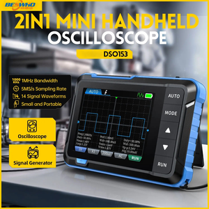 Oscilloscope numérique portable DSO153 1 MHz, générateur de signal, outils de réparation électronique, bande passante 5MSa/s, 2 en 1 - Product Image 4